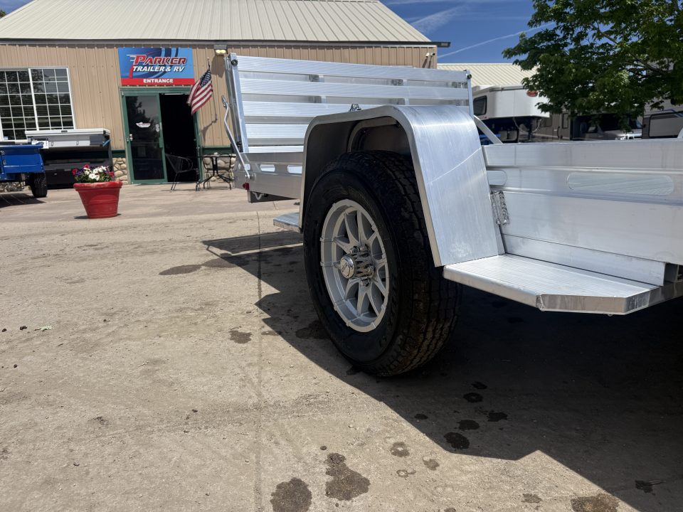 New 2027 Aluma 8014S-EL-BT Utility Trailer