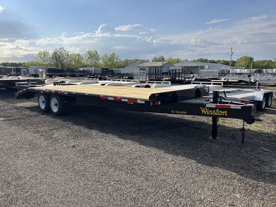 New 2026 Winston 8 TON 102" X 25 FT DECK OVER EQUIPMENT TRAILER