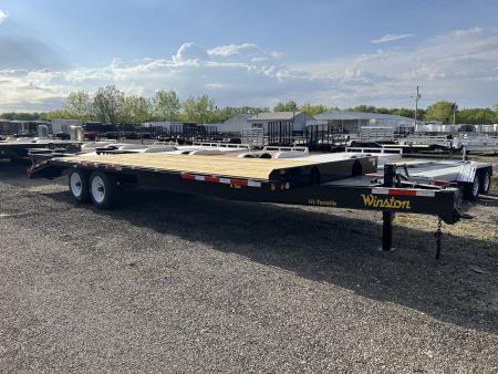 New 2026 Winston 8 TON 102  X 25 FT DECK OVER EQUIPMENT TRAILER