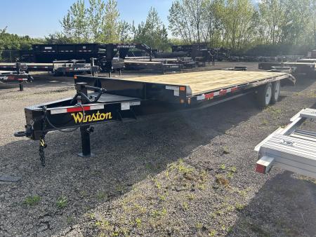 New 2026 Winston 8 TON 102" X 25 FT DECK OVER EQUIPMENT TRAILER