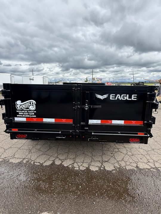 New 2026 Eagle Trailers 7x16 Raptor Low Pro Dump Trailer 14K