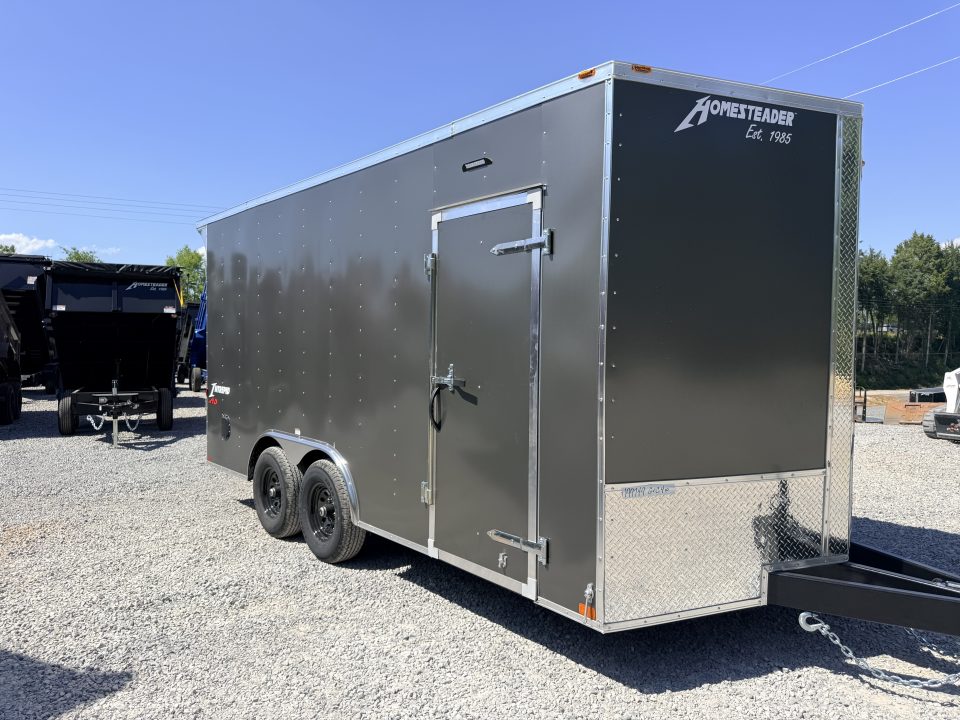 New 2026 Homesteader Trailer 8.5X16 IH (SPOILER) Car / Racing Trailer