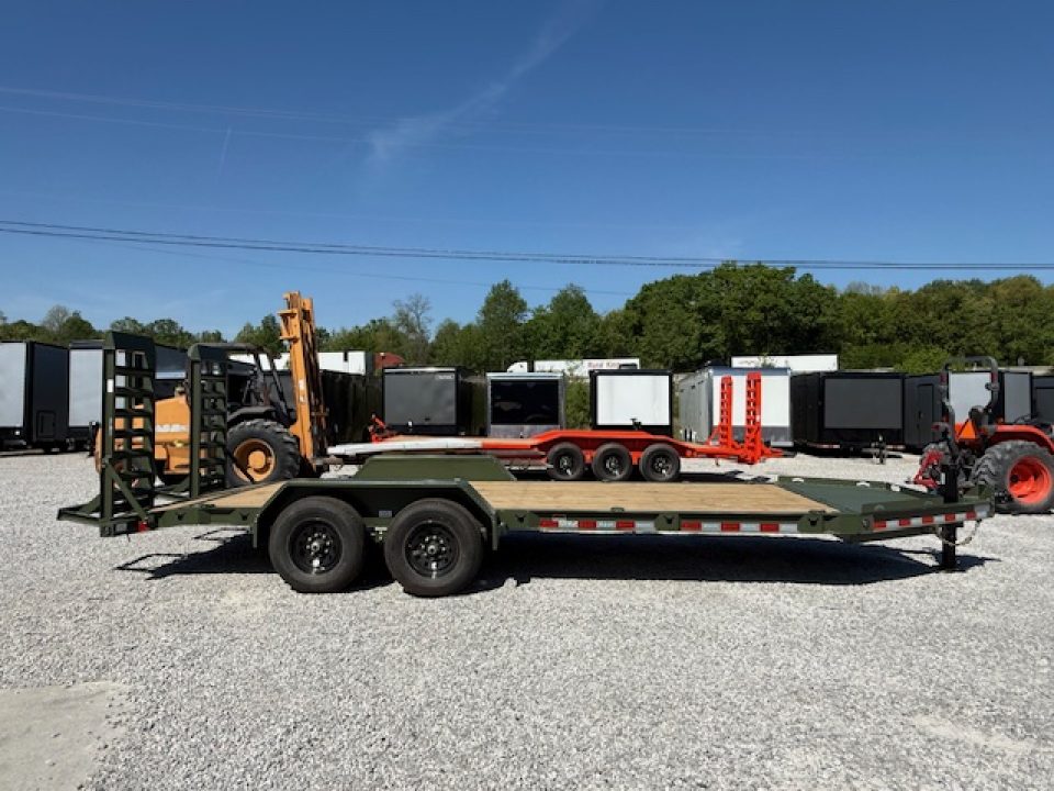 New Load Trail Equipment 83x20 14K Army Green