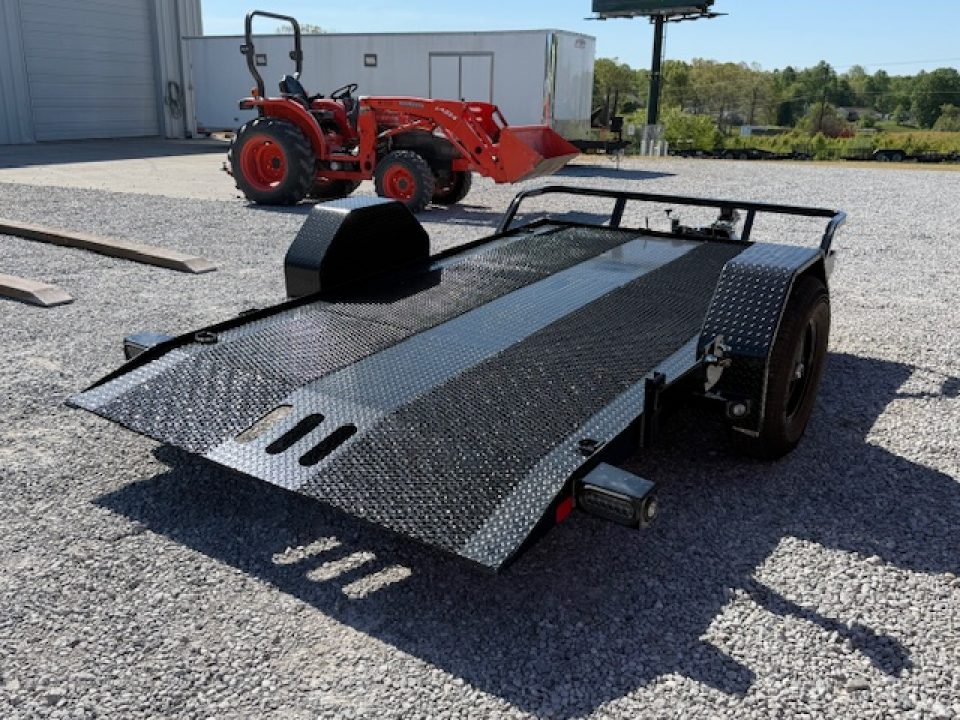 New Load Trail Tilt 77x12 Single Axle 7K- Black
