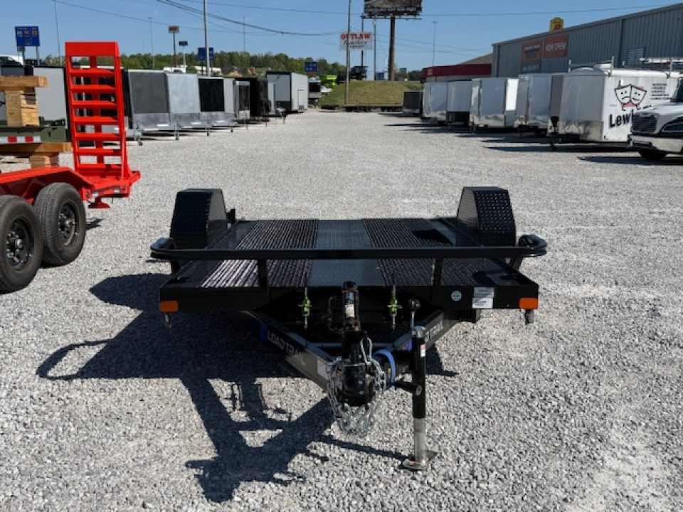 New Load Trail Tilt 77x12 Single Axle 7K- Black
