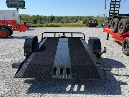 New Load Trail Tilt 77x12 Single Axle 7K- Black