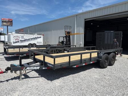 New Lamar Utility 83x20 10k W/ HD Spring Assisted Gate W/ Ramp Legs