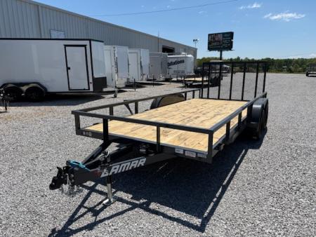 New Lamar Utility 83x18 7k W/ Dovetail & SQ Tube Top Rail