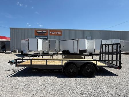 New Lamar Utility 83x18 7k W/ Dovetail & SQ Tube Top Rail