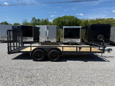 New Lamar Utility 83x18 7k W/ Dovetail & SQ Tube Top Rail