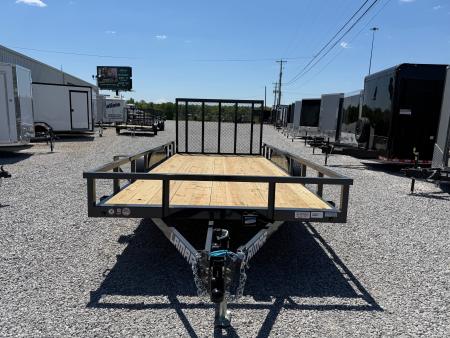 New Lamar Utility 83x16 7k W/ Single Brake & SQ Tube Top Rail