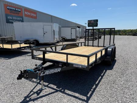 New Lamar Utility 83x16 7k W/ Single Brake & SQ Tube Top Rail