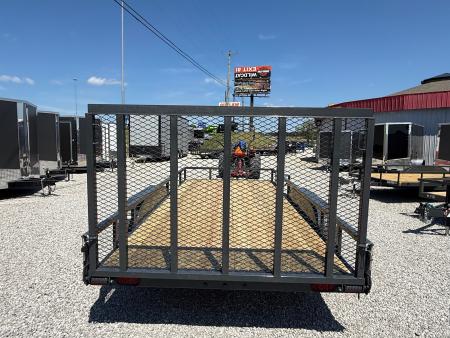 New Lamar Utility 83x16 7k W/ Single Brake & SQ Tube Top Rail