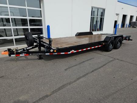 New ETB 83X20 (17+3) 14K EQUIPMENT TRAILER W/JUMBO RAMPS-BLACK