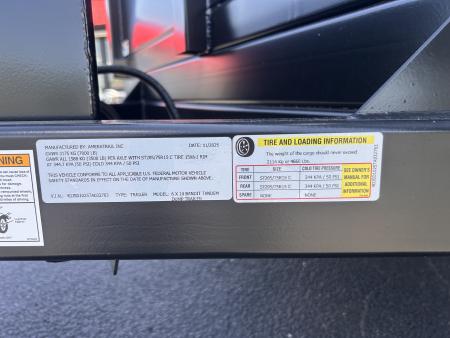 New 2026 Bandit 6X10 BANDIT TANDEM DUMP TRAILER Dump Trailer