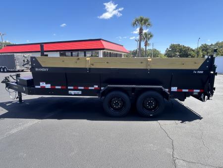 New 2026 Bandit 7X16 BANDIT UTILITY DUMP TRAILER Dump Trailer