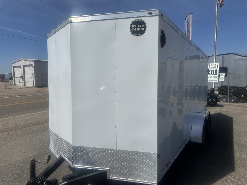 Used 2022 Wells Cargo 7x16 7K Fast Trac Cargo / Enclosed Trailer