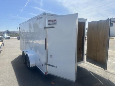Used 2022 Wells Cargo 7x16 7K Fast Trac Cargo / Enclosed Trailer