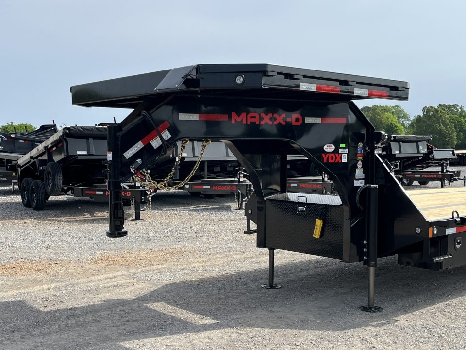 New 2026 MAXXD Hydraulic Dovetail Gooseneck Trailer | 34' x 102' 30K GVWR