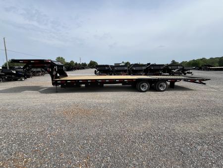 New 2026 MAXXD Hydraulic Dovetail Gooseneck Trailer | 34' x 102' 30K GVWR