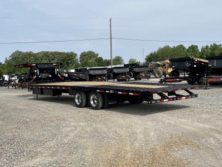New 2026 MAXXD Hydraulic Dovetail Gooseneck Trailer | 34' x 102' 30K GVWR