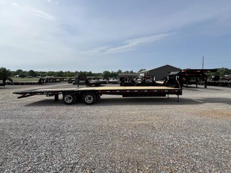 New 2026 MAXXD Hydraulic Dovetail Gooseneck Trailer | 34' x 102' 30K GVWR