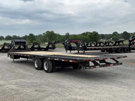 New 2026 MAXXD Hydraulic Dovetail Gooseneck Trailer | 102" x 36' | 40K GVWR