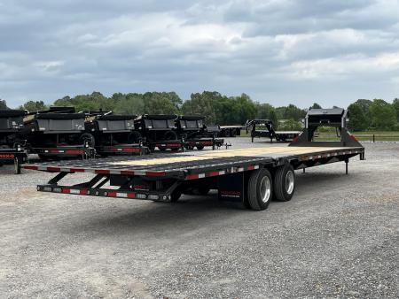 New 2026 MAXXD Hydraulic Dovetail Gooseneck Trailer | 102" x 36' | 40K GVWR