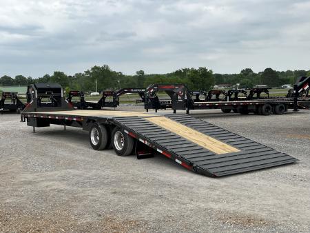 New 2026 MAXXD Hydraulic Dovetail Gooseneck Trailer | 102" x 36' | 40K GVWR