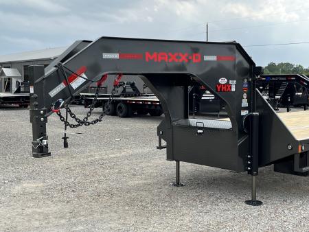 New 2026 MAXXD Hydraulic Dovetail Gooseneck Trailer | 102" x 36' | 40K GVWR