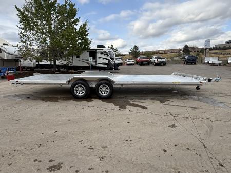 New 2027 Aluma WB24H-TA-EL-DOF-R-RR-RTD Flatbed Trailer