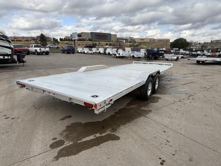 New 2027 Aluma WB24H-TA-EL-DOF-R-RR-RTD Flatbed Trailer