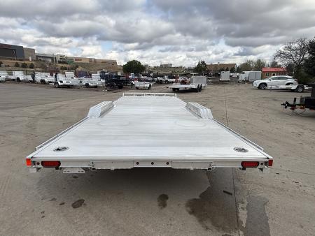 New 2027 Aluma WB24H-TA-EL-DOF-R-RR-RTD Flatbed Trailer