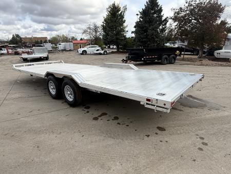 New 2027 Aluma WB24H-TA-EL-DOF-R-RR-RTD Flatbed Trailer