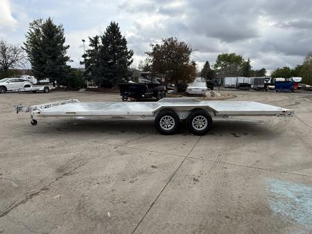New 2027 Aluma WB24H-TA-EL-DOF-R-RR-RTD Flatbed Trailer