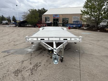 New 2027 Aluma WB24H-TA-EL-DOF-R-RR-RTD Flatbed Trailer