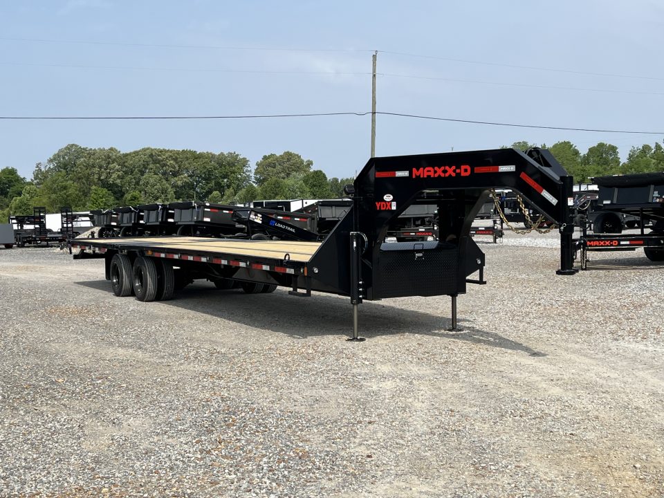 New 2026 MAXXD Hydraulic Dovetail Gooseneck Trailer | 34' x 102' 30K GVWR
