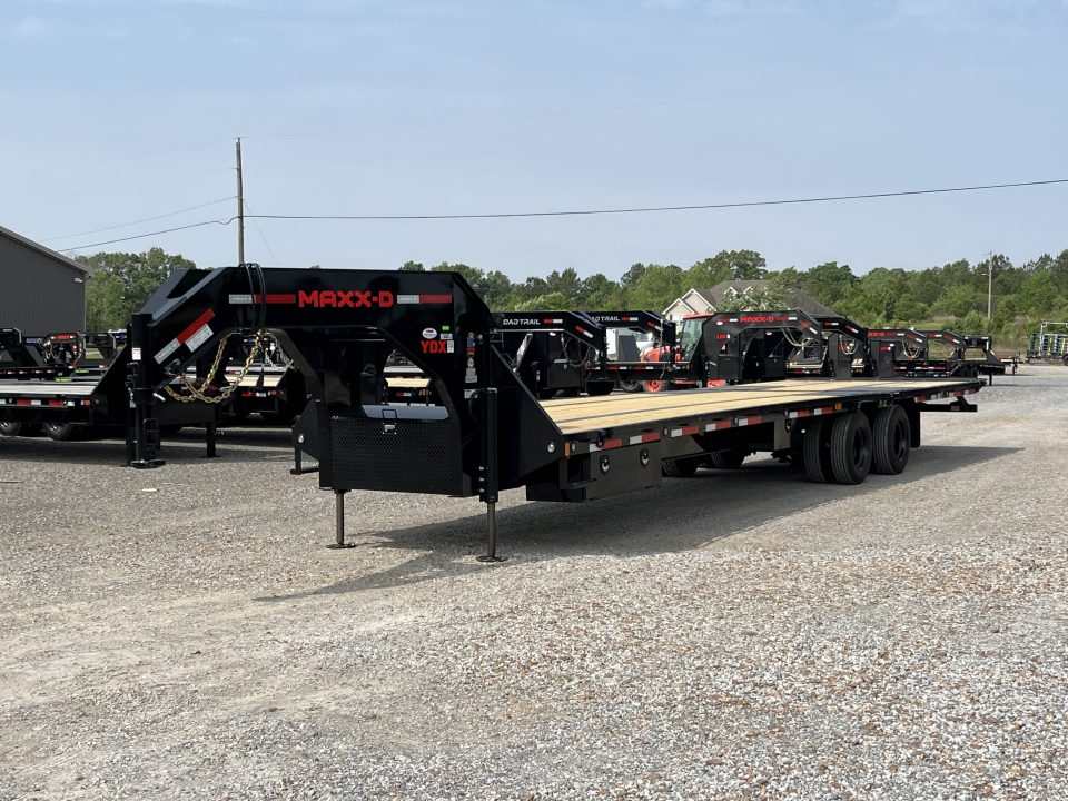 New 2026 MAXXD Hydraulic Dovetail Gooseneck Trailer | 34' x 102' 30K GVWR