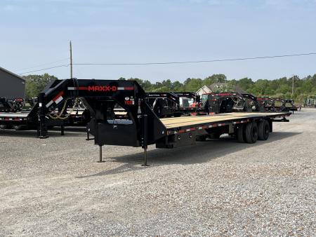 New 2026 MAXXD Hydraulic Dovetail Gooseneck Trailer | 34' x 102' 30K GVWR