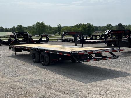 New 2026 MAXXD Hydraulic Dovetail Gooseneck Trailer | 34' x 102' 30K GVWR