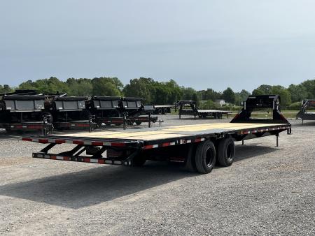 New 2026 MAXXD Hydraulic Dovetail Gooseneck Trailer | 34' x 102' 30K GVWR