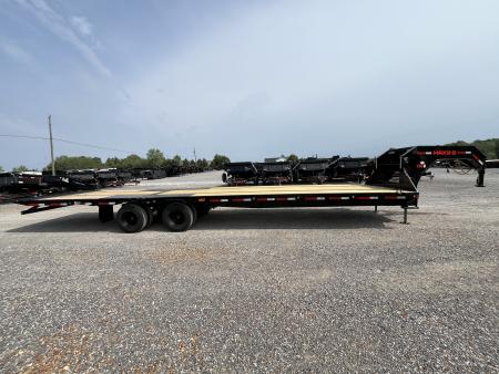 New 2026 MAXXD Hydraulic Dovetail Gooseneck Trailer | 34' x 102' 30K GVWR