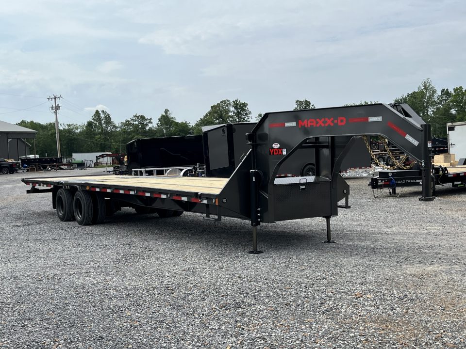 New 2026 MAXXD Hydraulic Dovetail Gooseneck Trailer | 34' x 102' 30K GVWR