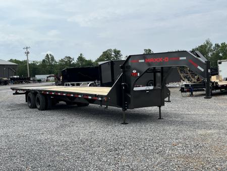 New 2026 MAXXD Hydraulic Dovetail Gooseneck Trailer | 34' x 102' 30K GVWR