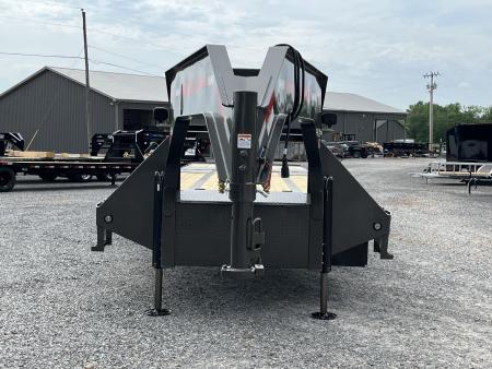 New 2026 MAXXD Hydraulic Dovetail Gooseneck Trailer | 34' x 102' 30K GVWR