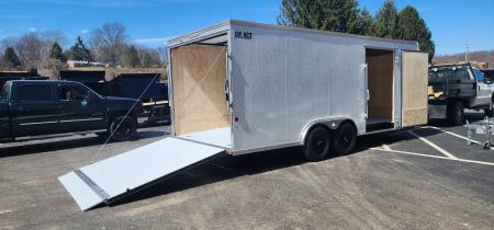 New 8 x 20 Car-Mate Custom Enclosed Landscaper 10k / Enclosed Car Trailer