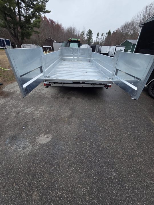 New 2026 Legend Trailers 7x14 galvanized dump trailer 14,000lb gvwr Dump Trailer
