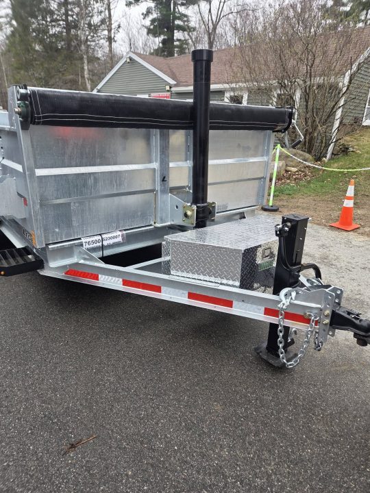 New 2026 Legend Trailers 7x14 galvanized dump trailer 14,000lb gvwr Dump Trailer