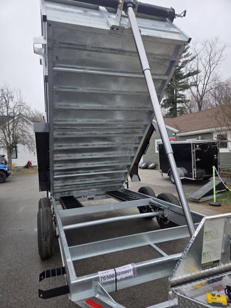 New 2026 Legend Trailers 7x14 galvanized dump trailer 14,000lb gvwr Dump Trailer