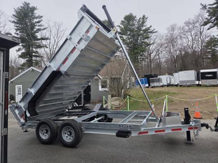 New 2026 Legend Trailers 7x14 galvanized dump trailer 14,000lb gvwr Dump Trailer
